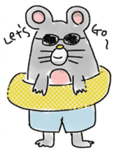 mouse sticker #1005910