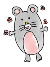 mouse sticker #1005914