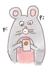 mouse sticker #1005926