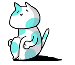 Smiley Cat !! sticker #1006028