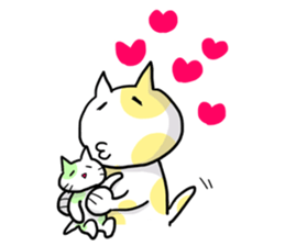 Smiley Cat !! sticker #1006030