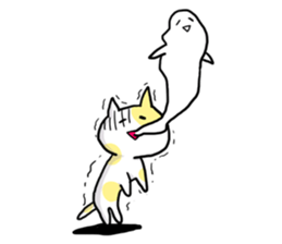 Smiley Cat !! sticker #1006042