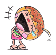 Iam TAKOYAKIN-chan sticker #1006089