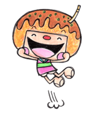 Iam TAKOYAKIN-chan sticker #1006092