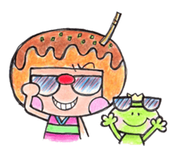 Iam TAKOYAKIN-chan sticker #1006099