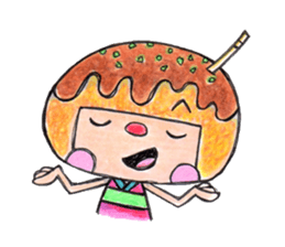 Iam TAKOYAKIN-chan sticker #1006114