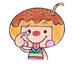 Iam TAKOYAKIN-chan sticker #1006115