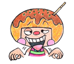 Iam TAKOYAKIN-chan sticker #1006116