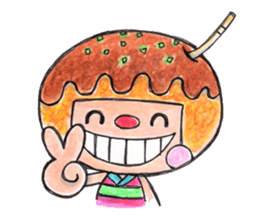 Iam TAKOYAKIN-chan sticker #1006118