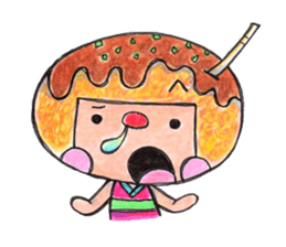 Iam TAKOYAKIN-chan sticker #1006120