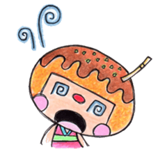 Iam TAKOYAKIN-chan sticker #1006122