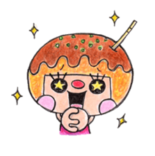 Iam TAKOYAKIN-chan sticker #1006126