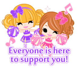 Support stickers-English- sticker #1006145