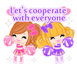 Support stickers-English- sticker #1006148