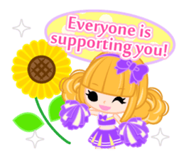 Support stickers-English- sticker #1006149