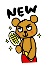 kuma-goro sticker #1006379