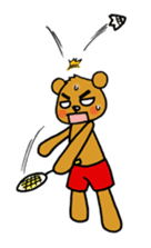 kuma-goro sticker #1006386