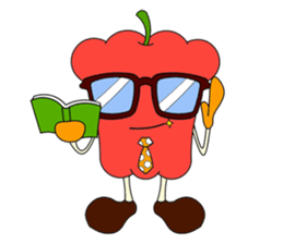 Bistro Vegetables 2 sticker #1007541