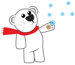 Polar Bear - Funny Sticker Set - (EN) sticker #1007927