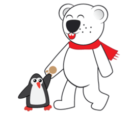 Polar Bear - Funny Sticker Set - (EN) sticker #1007931