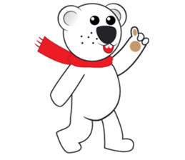 Polar Bear - Funny Sticker Set - (EN) sticker #1007932