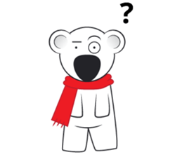 Polar Bear - Funny Sticker Set - (EN) sticker #1007933