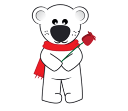 Polar Bear - Funny Sticker Set - (EN) sticker #1007936