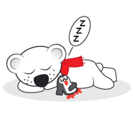 Polar Bear - Funny Sticker Set - (EN) sticker #1007937