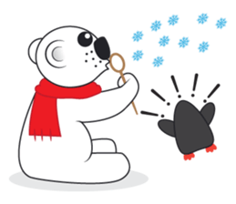 Polar Bear - Funny Sticker Set - (EN) sticker #1007940