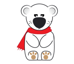 Polar Bear - Funny Sticker Set - (EN) sticker #1007945
