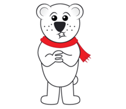 Polar Bear - Funny Sticker Set - (EN) sticker #1007948