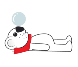 Polar Bear - Funny Sticker Set - (EN) sticker #1007950