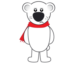 Polar Bear - Funny Sticker Set - (EN) sticker #1007953