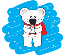 Polar Bear - Funny Sticker Set - (EN) sticker #1007954