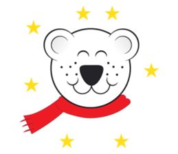 Polar Bear - Funny Sticker Set - (EN) sticker #1007958