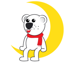 Polar Bear - Funny Sticker Set - (EN) sticker #1007959