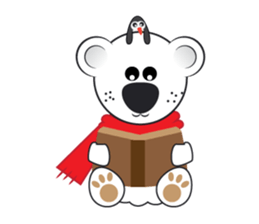 Polar Bear - Funny Sticker Set - (EN) sticker #1007963