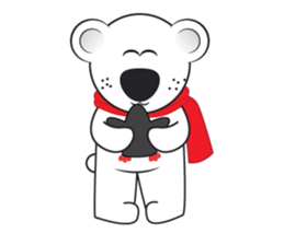 Polar Bear - Funny Sticker Set - (EN) sticker #1007964