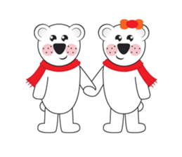 Polar Bear - Funny Sticker Set - (EN) sticker #1007965