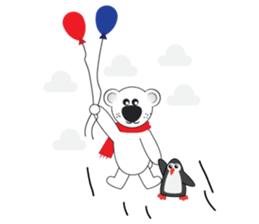 Polar Bear - Funny Sticker Set - (EN) sticker #1007966