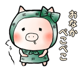 Wife of piglets sticker #1008264