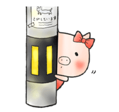 Wife of piglets sticker #1008268