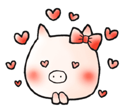 Wife of piglets sticker #1008271