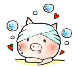 Wife of piglets sticker #1008272