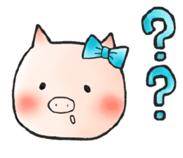 Wife of piglets sticker #1008285