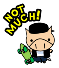 ENJOY! KOBUTA! ENGLISH! sticker #1008569