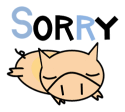 ENJOY! KOBUTA! ENGLISH! sticker #1008575