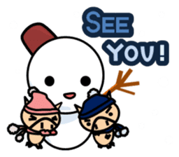 ENJOY! KOBUTA! ENGLISH! sticker #1008601