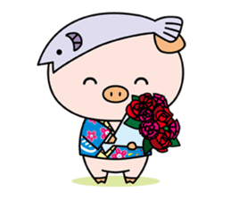 Ayukoro-chan formal Sticker sticker #1008703