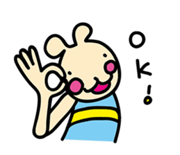 usainu (rabbit dog) : daily life version sticker #1008796